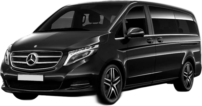 Mercedes V-Class — private airport transfers in Corfu